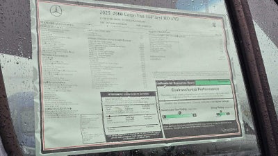 2025 Mercedes-Benz Sprinter 2500 Standard Roof I4 Diesel HO 144" AWD