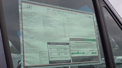 2026 Mercedes-Benz Sprinter 2500 High Roof I4 Diesel HO 170" AWD