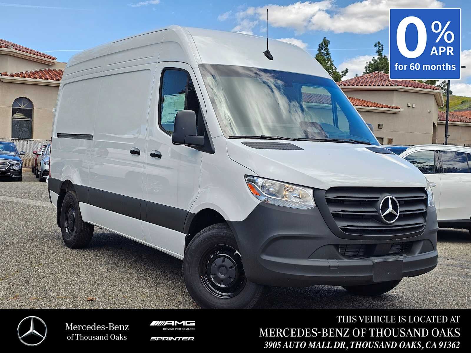 2025 Mercedes-Benz Sprinter Cargo Van 2500 Standard Roof I4 Diesel HO 144 RWD