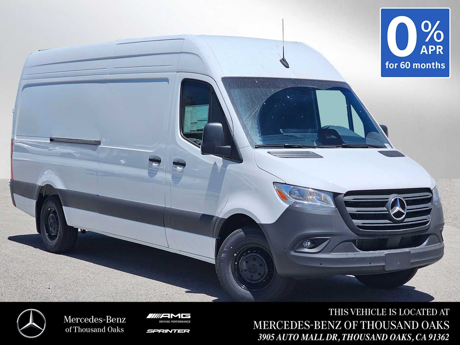 2025 Mercedes-Benz Sprinter Cargo Van 2500 High Roof I4 Diesel HO 170" RWD